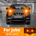 AutoGlowLED LED Turn Signal Light for Nissan Juke 2010-2017, 2pcs Yellow