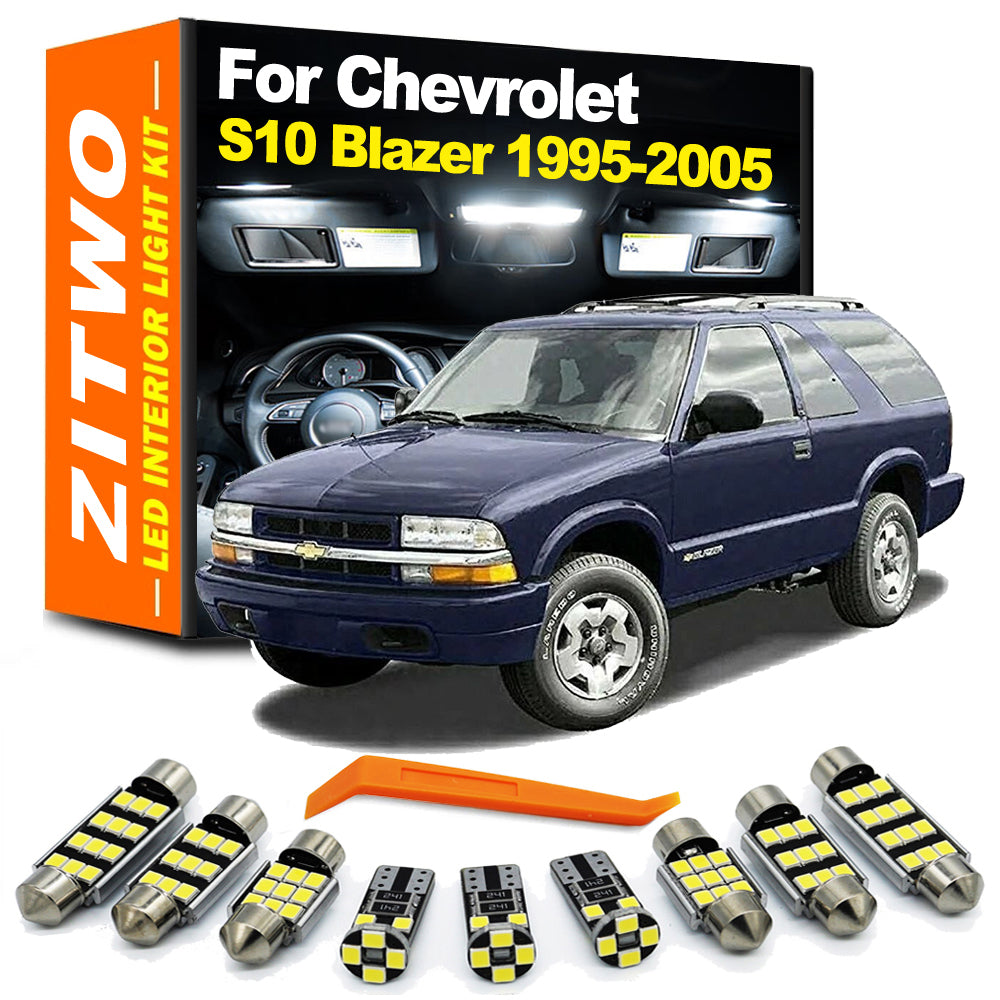 AutoGlowLED LED Interior Light Kit for Chevy S10 Blazer 1995-2005