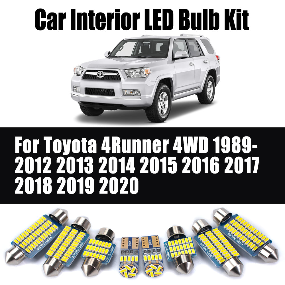 AutoGlowLED Toyota 4Runner LED Interior Light Kit Canbus Error Free