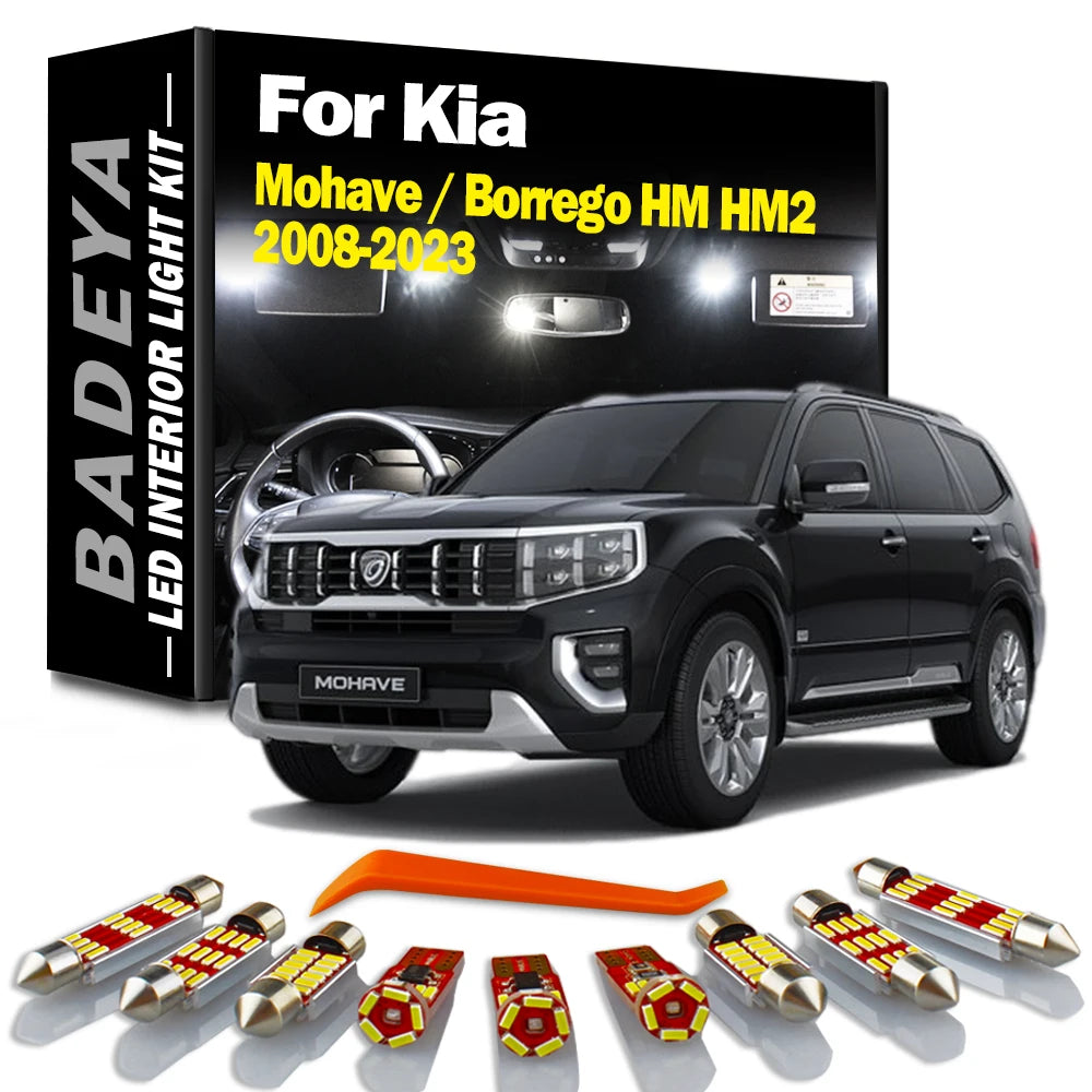 AutoGlowLED LED Interior Light Kit for Kia Mohave Borrego HM HM2