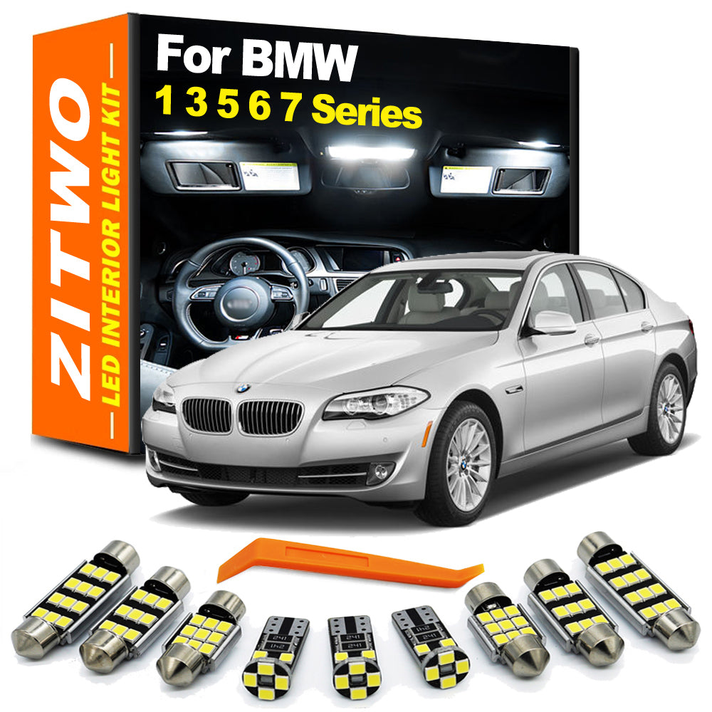 AutoGlowLED LED Interior Light Kit for BMW 1 3 5 6 7 Series E87 E90 E60 F10