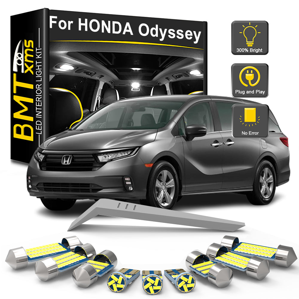AutoGlowLED Canbus LED Interior Light Kit for Honda Odyssey 1995-2022