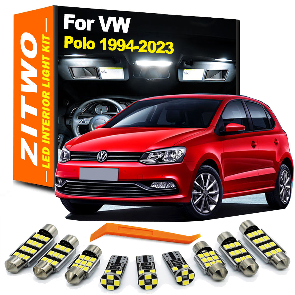 AutoGlowLED Canbus LED Interior Light Kit for VW Polo 6R 6C 9N 6N AW1 1994-2023
