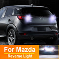 AutoGlowLED T15 W16W LED Reverse Light Bulbs for Mazda 2 3 5 6 CX-3 CX-5 MX-5