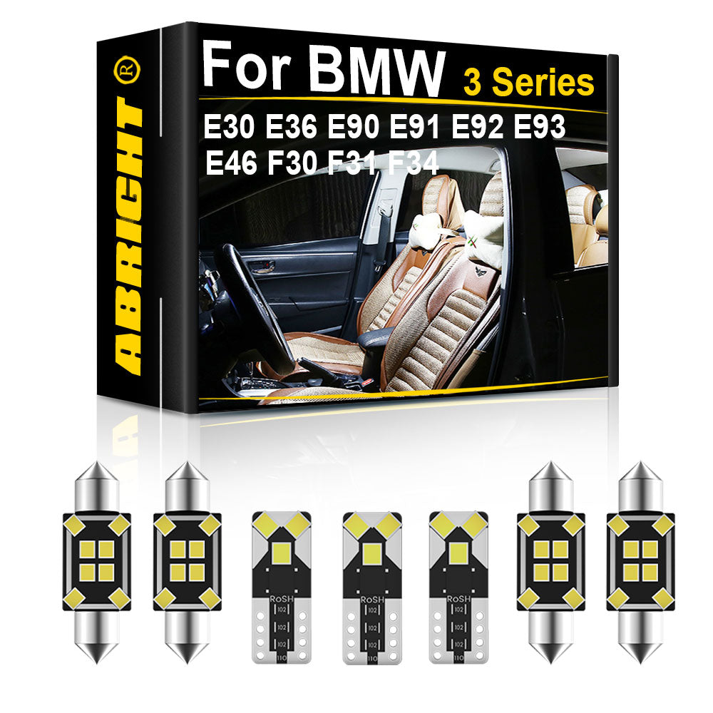 AutoGlowLED BMW 3 Series Interior LED Light Kit Canbus
