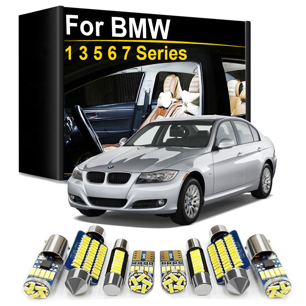AutoGlowLED Canbus LED Interior Light Kit for BMW 1 3 5 6 7 Series