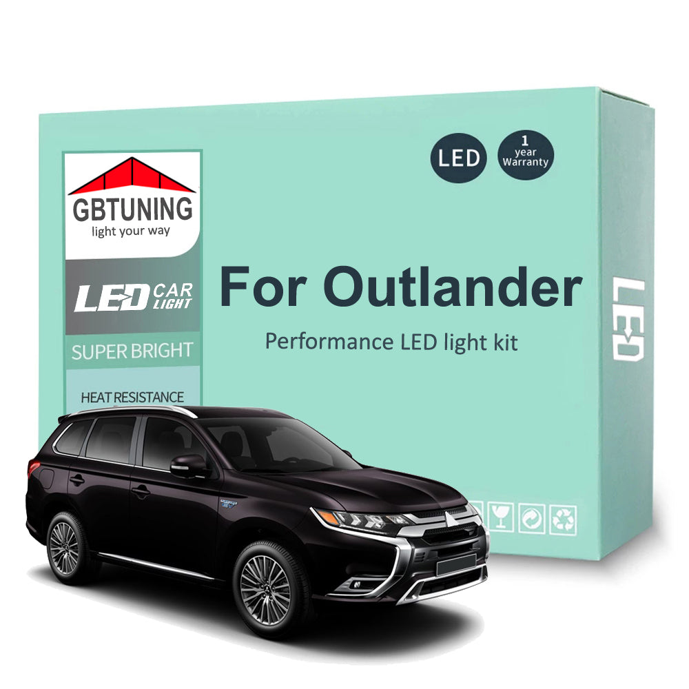 AutoGlowLED Interior LED Light Kit for Mitsubishi Outlander 2001-2021 Canbus