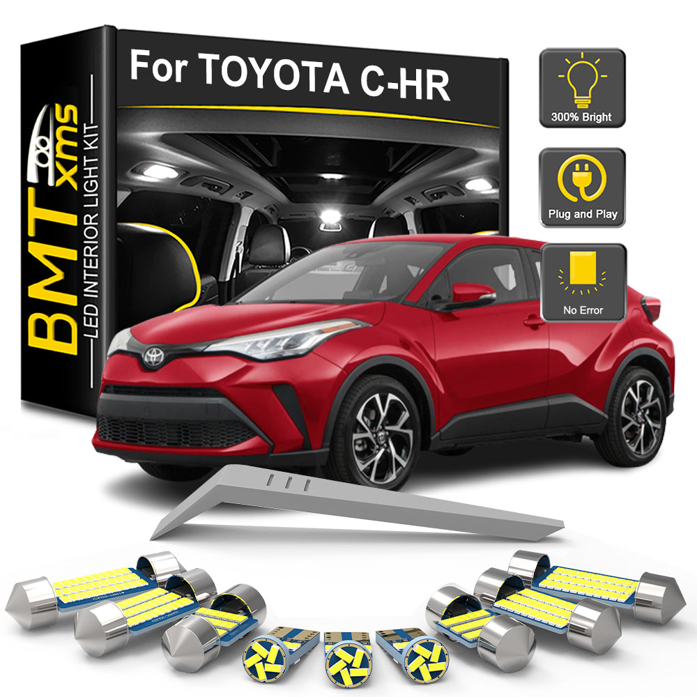 AutoGlowLED Canbus LED Interior Light Kit for Toyota C-HR 2016-2024