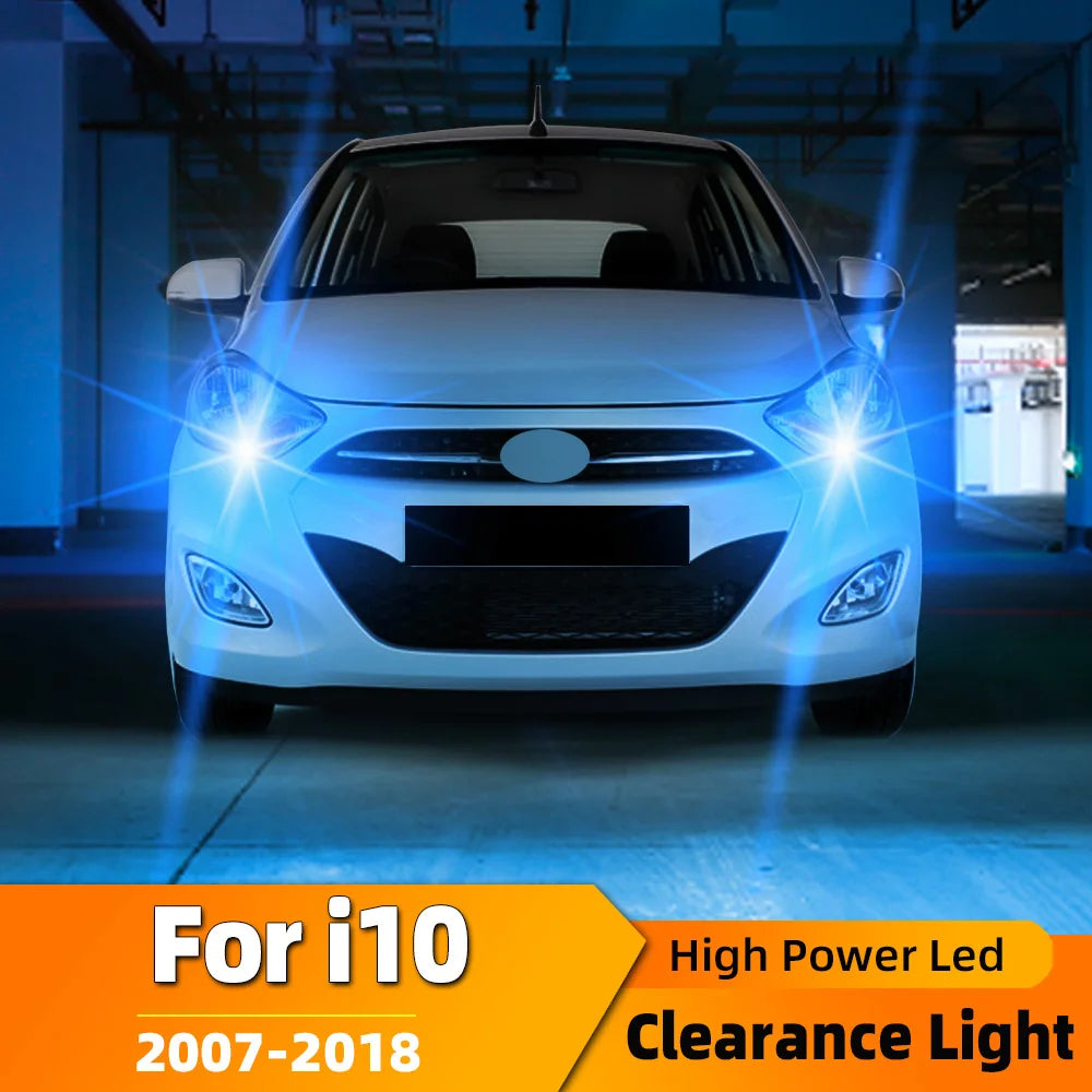 AutoGlowLED LED Parking Light for Hyundai i10 i20 i30 ix20 ix35 2007-2018 2pcs