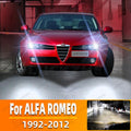 AutoGlowLED 2Pcs Car LED Headlight for Alfa Romeo 145 146 147 155 156 159 Sportwagon