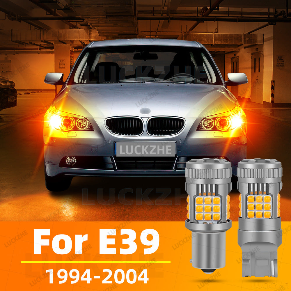 AutoGlowLED BMW E39 Turn Signal LED Lights 1994-2004 Amber Canbus