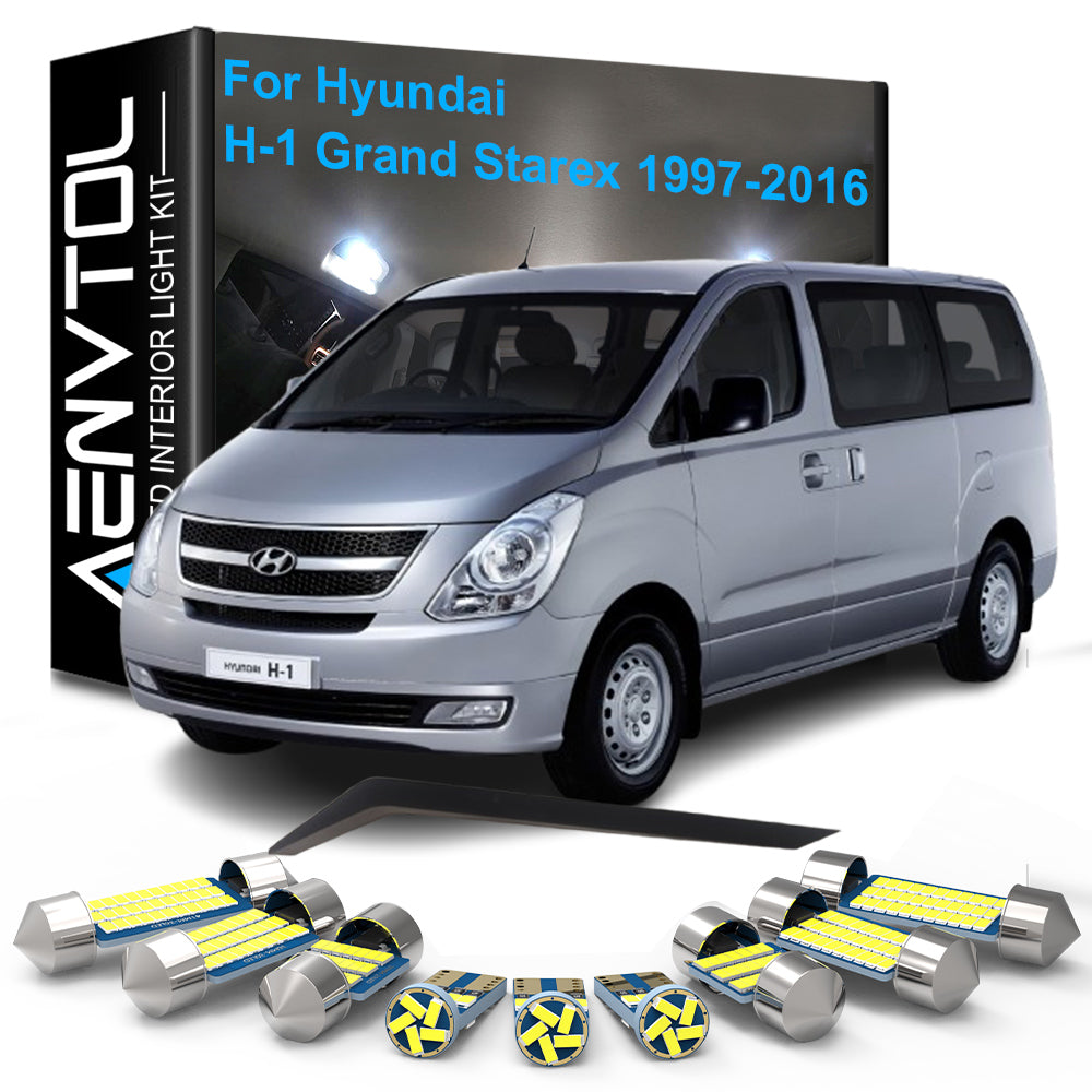 AutoGlowLED LED Interior Light Kit for Hyundai H-1 Grand Starex Canbus