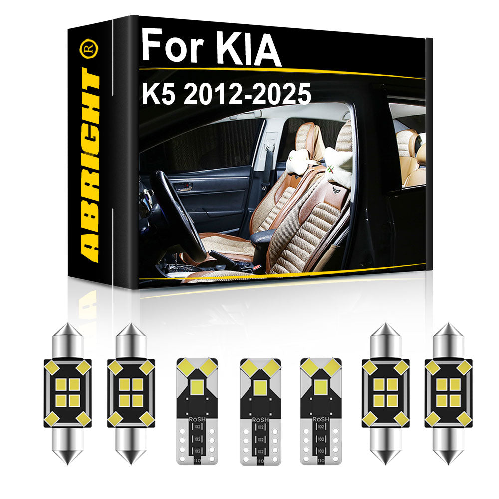 AutoGlowLED Canbus Interior LED Light Kit for KIA K5 2011-2025