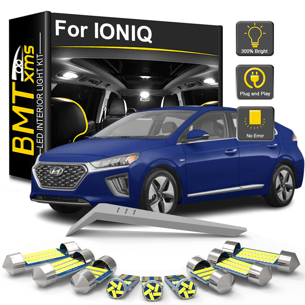 AutoGlowLED Canbus LED Interior Light Kit for Hyundai IONIQ 2016-2022
