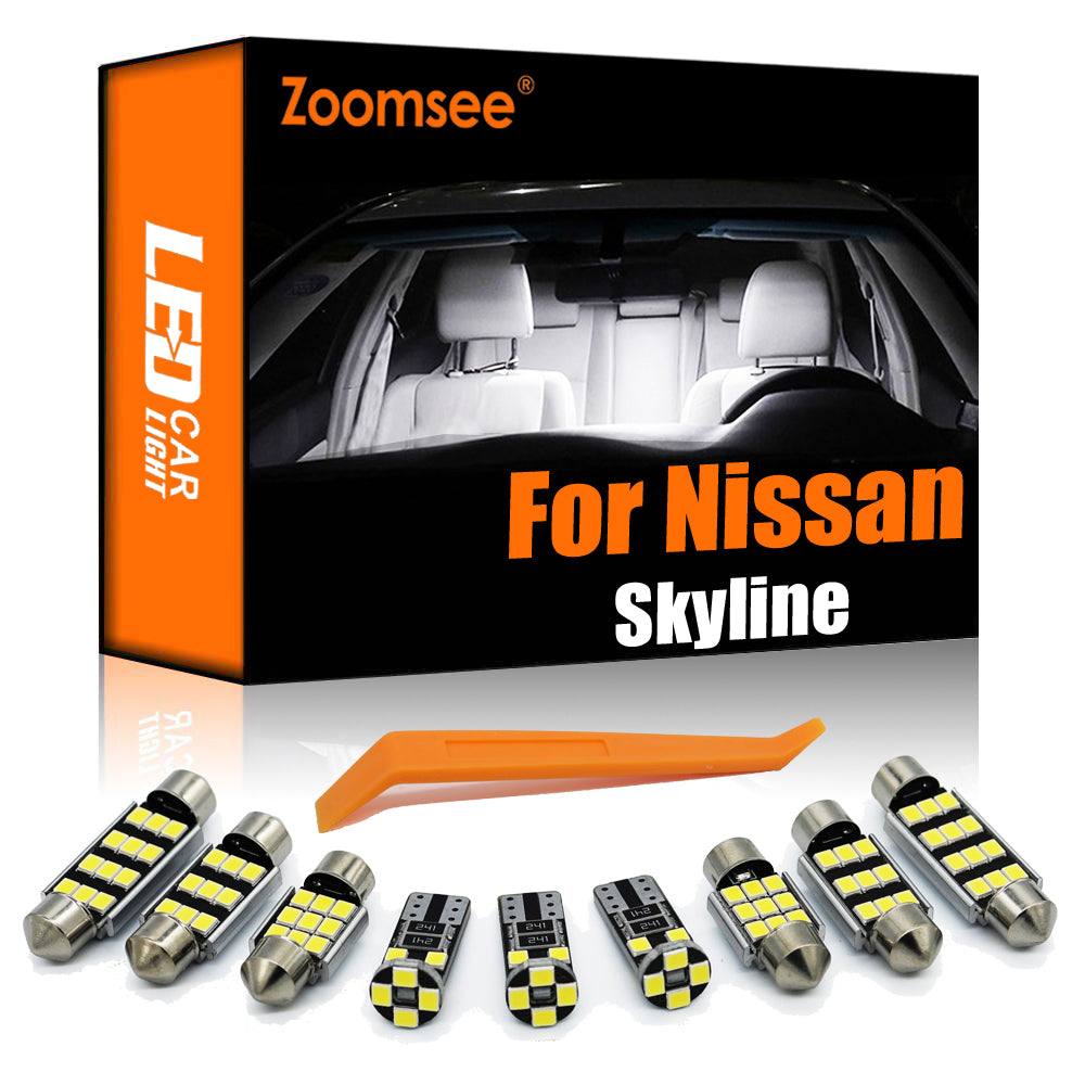 AutoGlowLED Interior LED Light Kit for Nissan Skyline R32-R34 V35-V37 Canbus