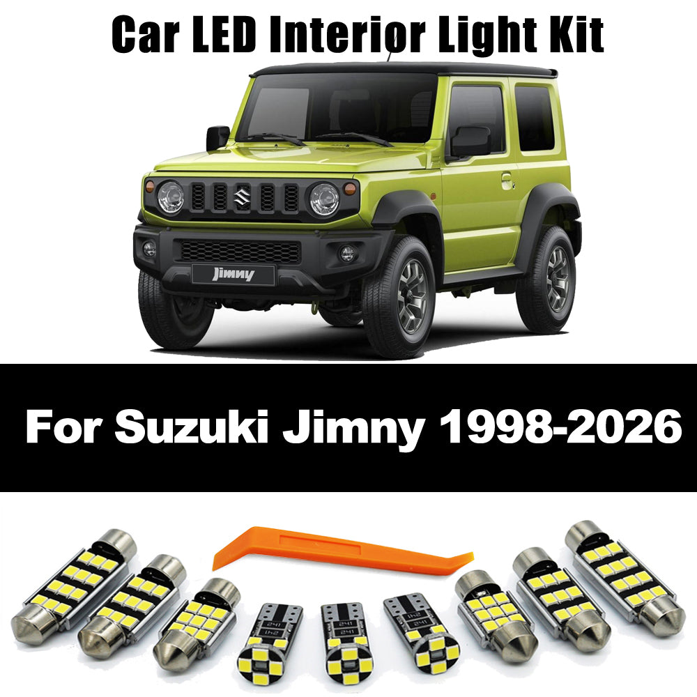 AutoGlowLED LED Interior Light Kit for Suzuki Jimny 1998-2026