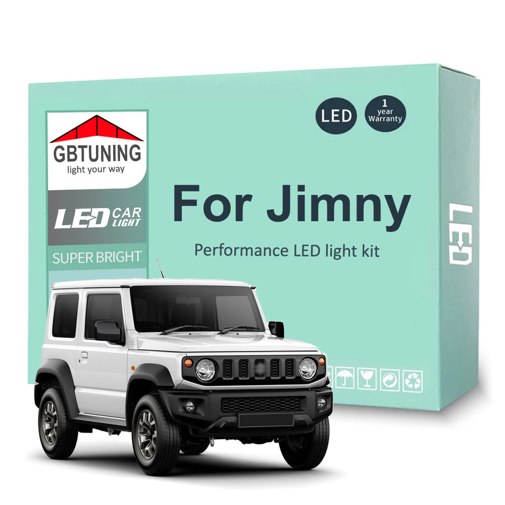 AutoGlowLED LED Interior Light Kit for Suzuki Jimny 1981-2022 Canbus