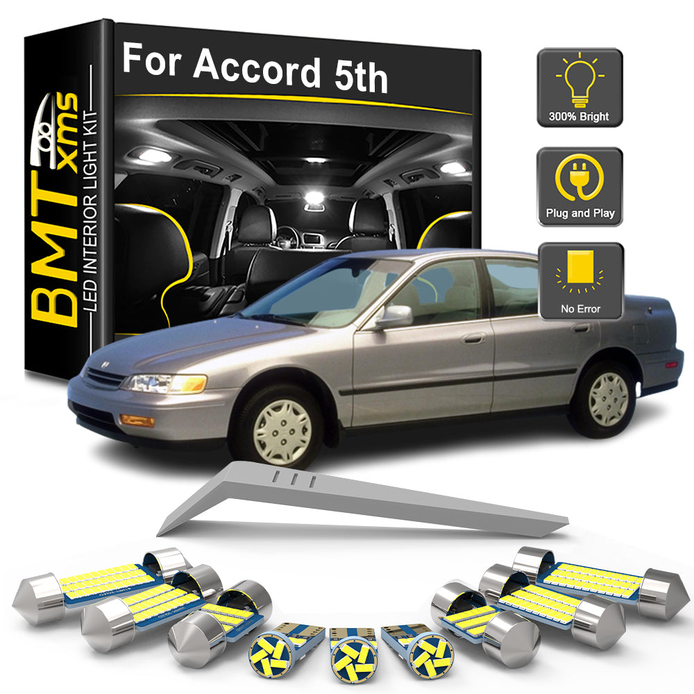 AutoGlowLED LED Interior Light Kit for Honda Accord 1994-1997 5th Gen