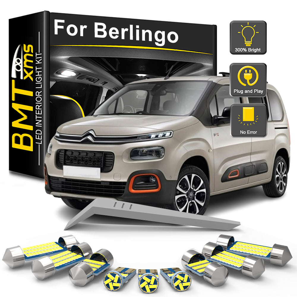 BMTxms LED Interior Light Kit for Citroen Berlingo — AutoGlowLED
