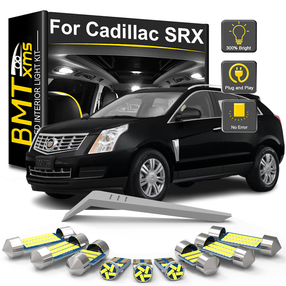 AutoGlowLED Canbus LED Interior Light Kit for Cadillac SRX 2004-2016