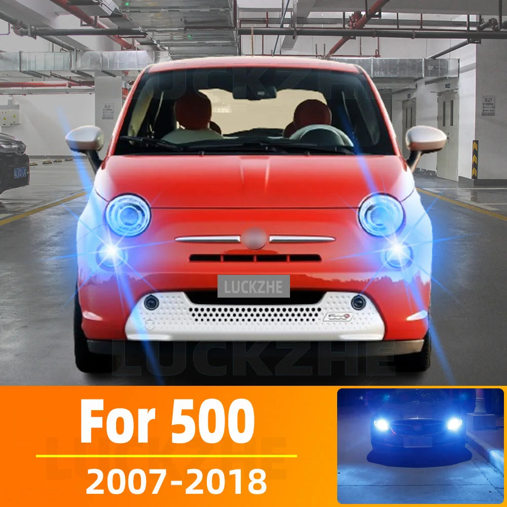 AutoGlowLED LED Daytime Running Light DRL for Fiat 500 500C 500L 2007-2018 2PCS