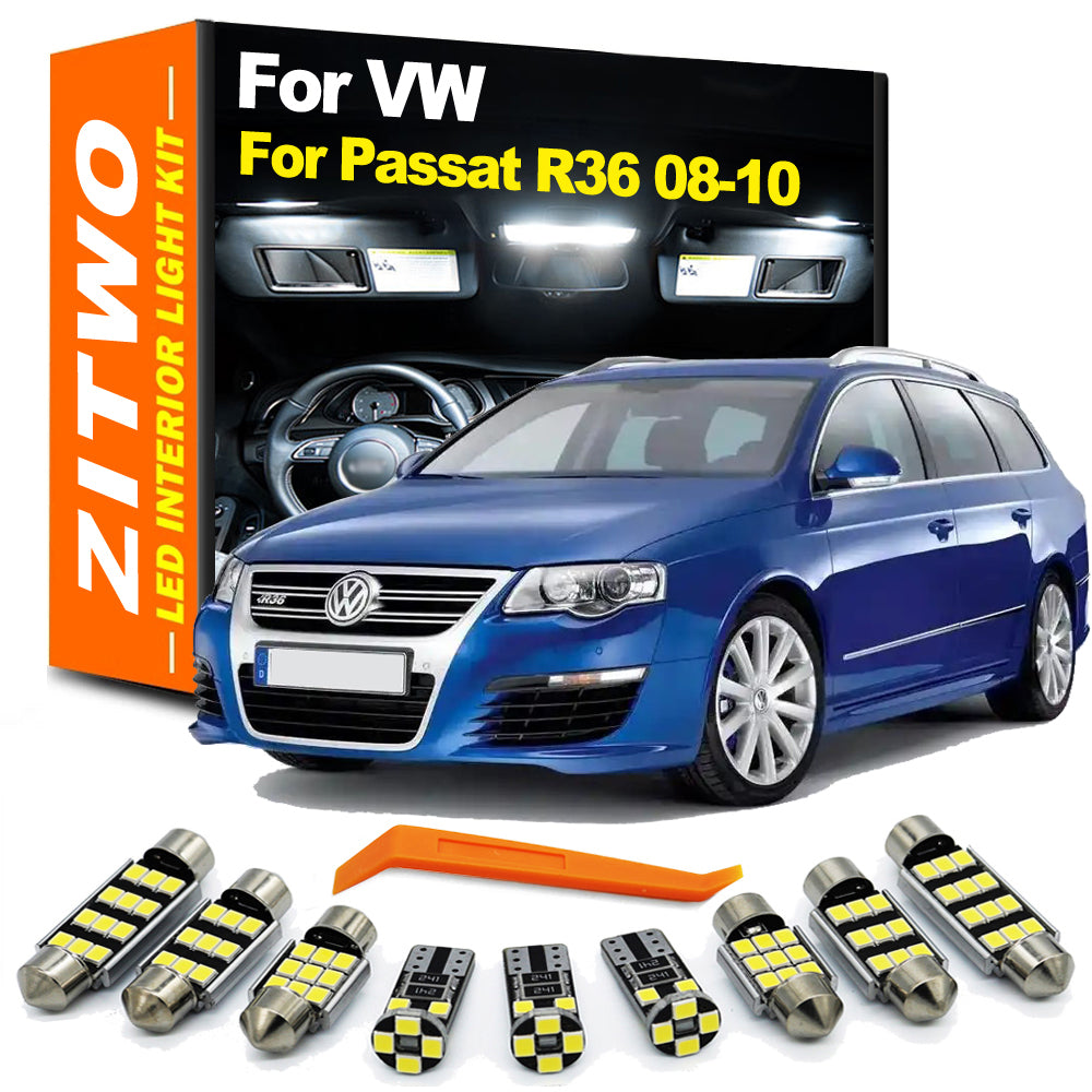 AutoGlowLED Canbus LED Interior Light Kit for VW Passat R36 2008-2010