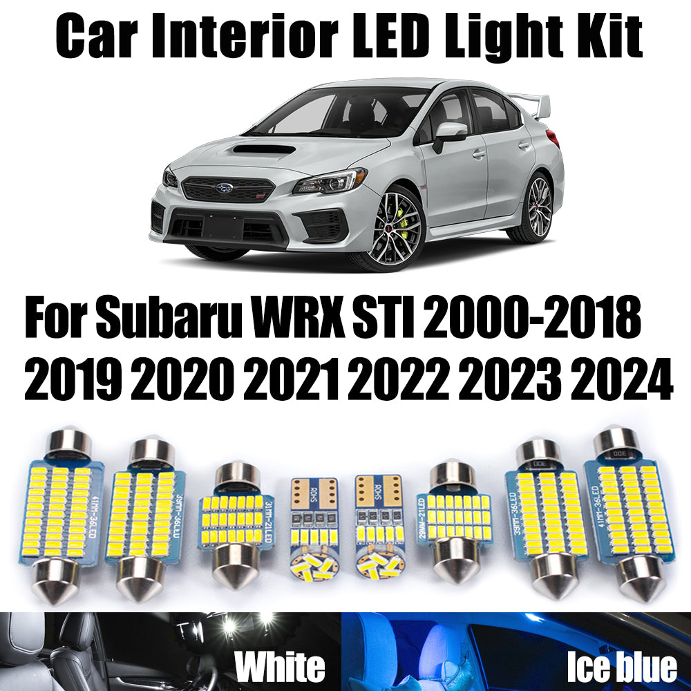 AutoGlowLED Canbus LED Interior Light Kit for Subaru WRX STI 2000-2024