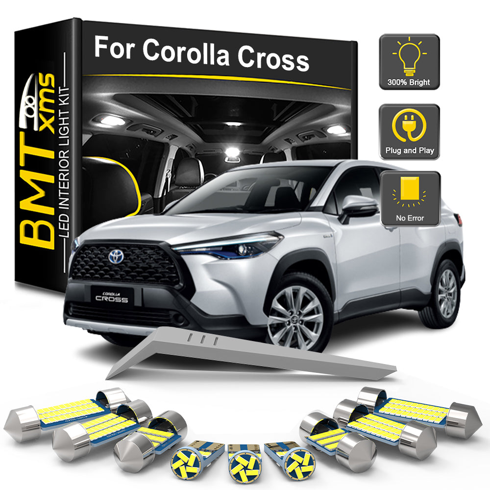 AutoGlowLED LED Interior Light Kit for Toyota Corolla Cross 2020-2024