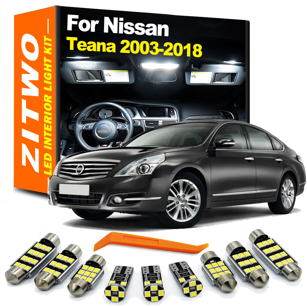 AutoGlowLED LED Interior Light Kit for Nissan Teana J31 J32 J33 2003-2018