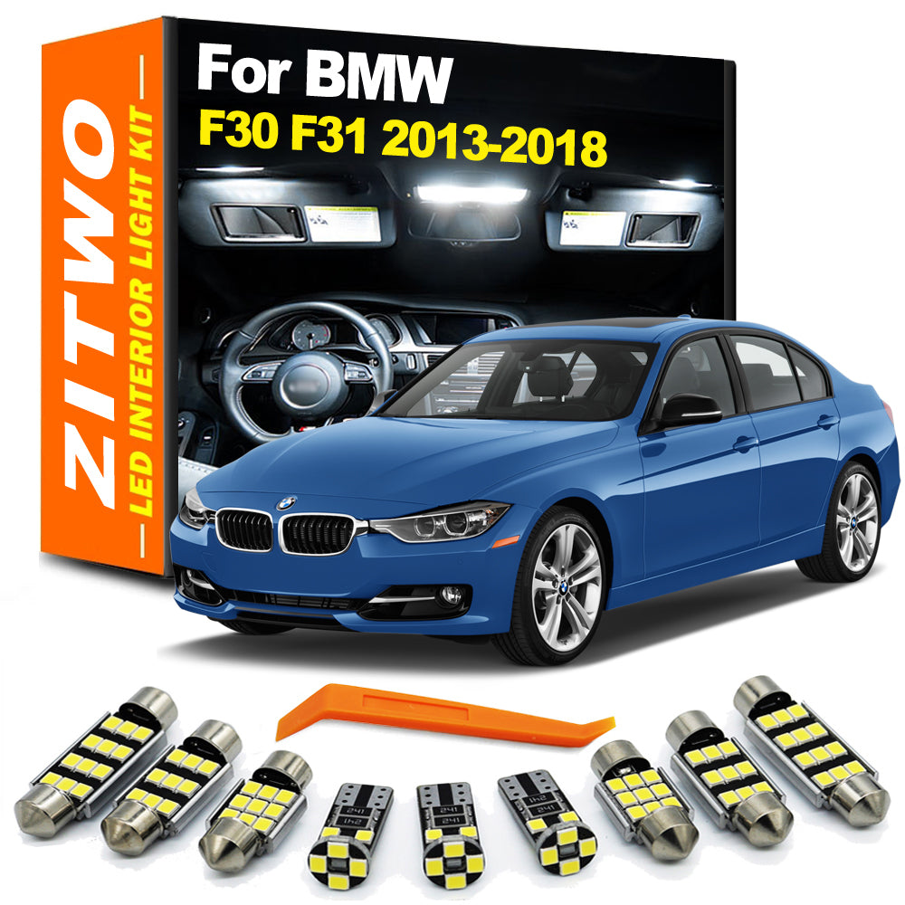 AutoGlowLED Canbus LED Interior Light Kit for BMW 3 Series F30 F31 2013-2018