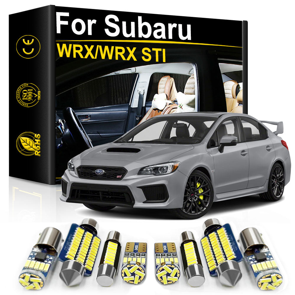 AutoGlowLED Interior LED Light Kit for Subaru WRX/WRX STI 2004-2020 Canbus