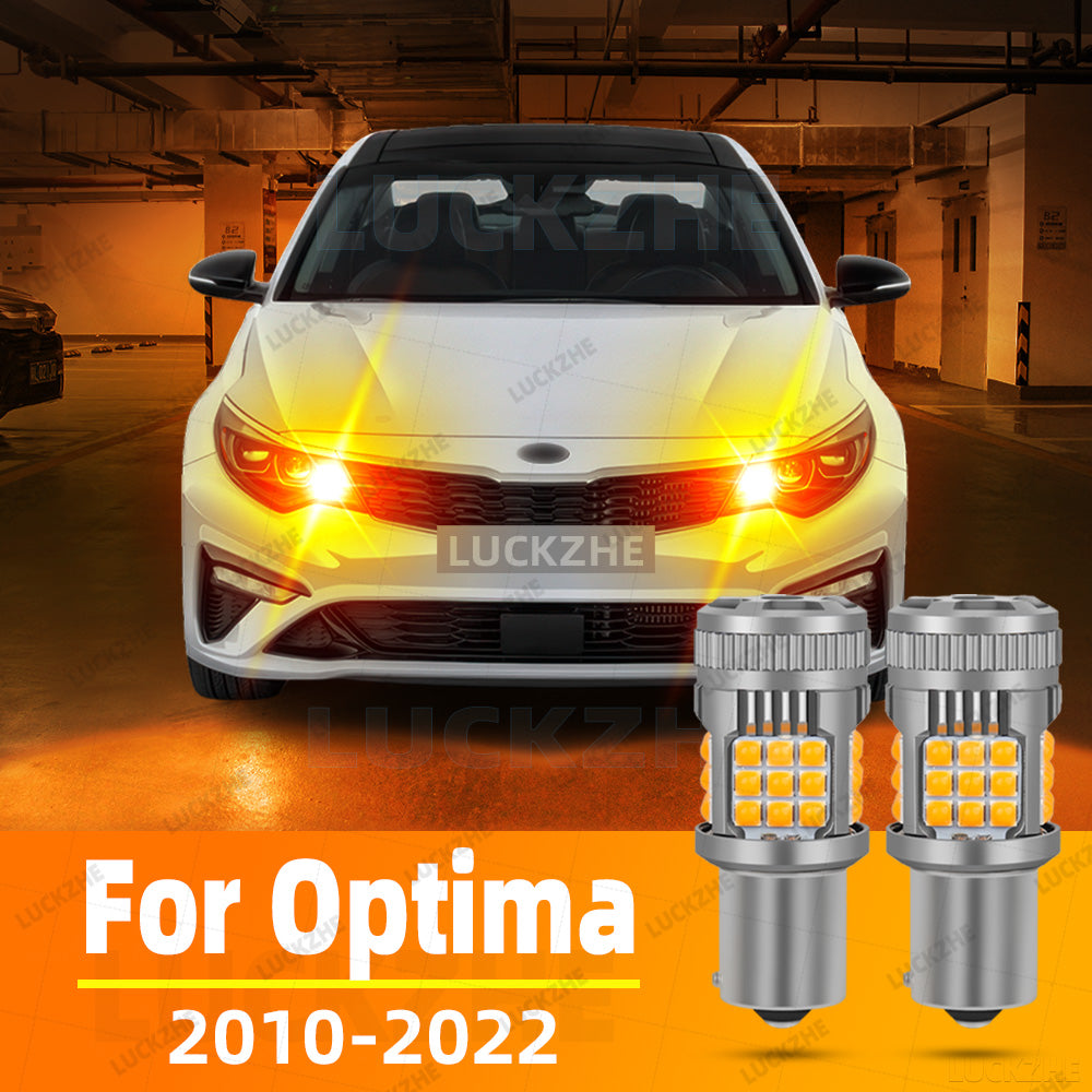 AutoGlowLED LED Turn Signal Lights Amber for KIA Optima 2010-2022