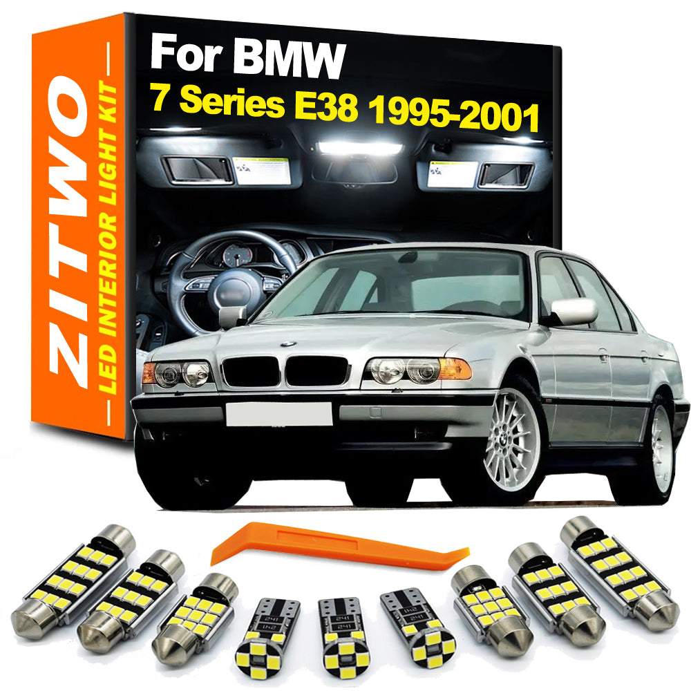 AutoGlowLED 26Pcs LED Interior Light Kit for BMW 7 Series E38 1995-2001