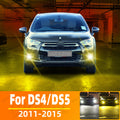 AutoGlowLED 2pcs Car LED Fog Light Bulbs Dual Colors Switchback for Citroen DS4 DS5 C8 Dispatch Xsara Picasso