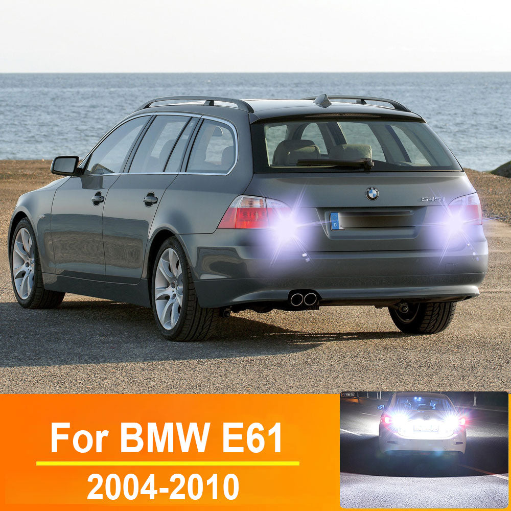 AutoGlowLED T15 W16W LED Backup Reverse Light Bulb for BMW E61 5 Series
