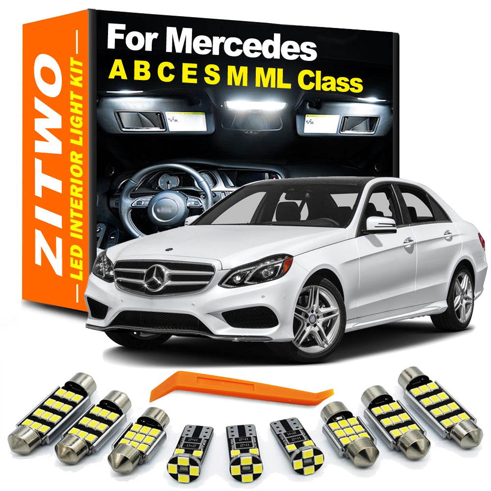 AutoGlowLED Mercedes Interior LED Light Kit A B C E S M Class