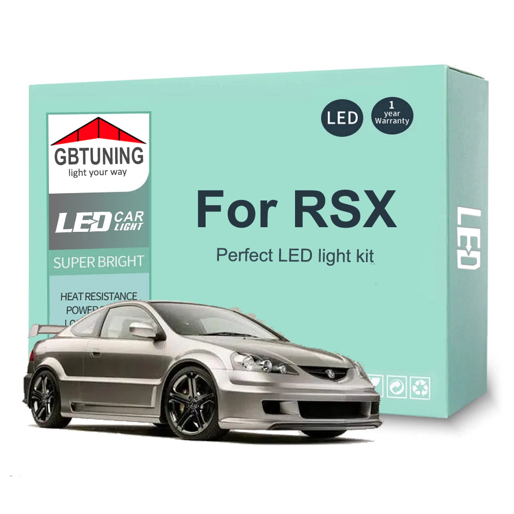 AutoGlowLED 10Pcs LED Interior Light Kit for Acura RSX 2002-2006 Canbus