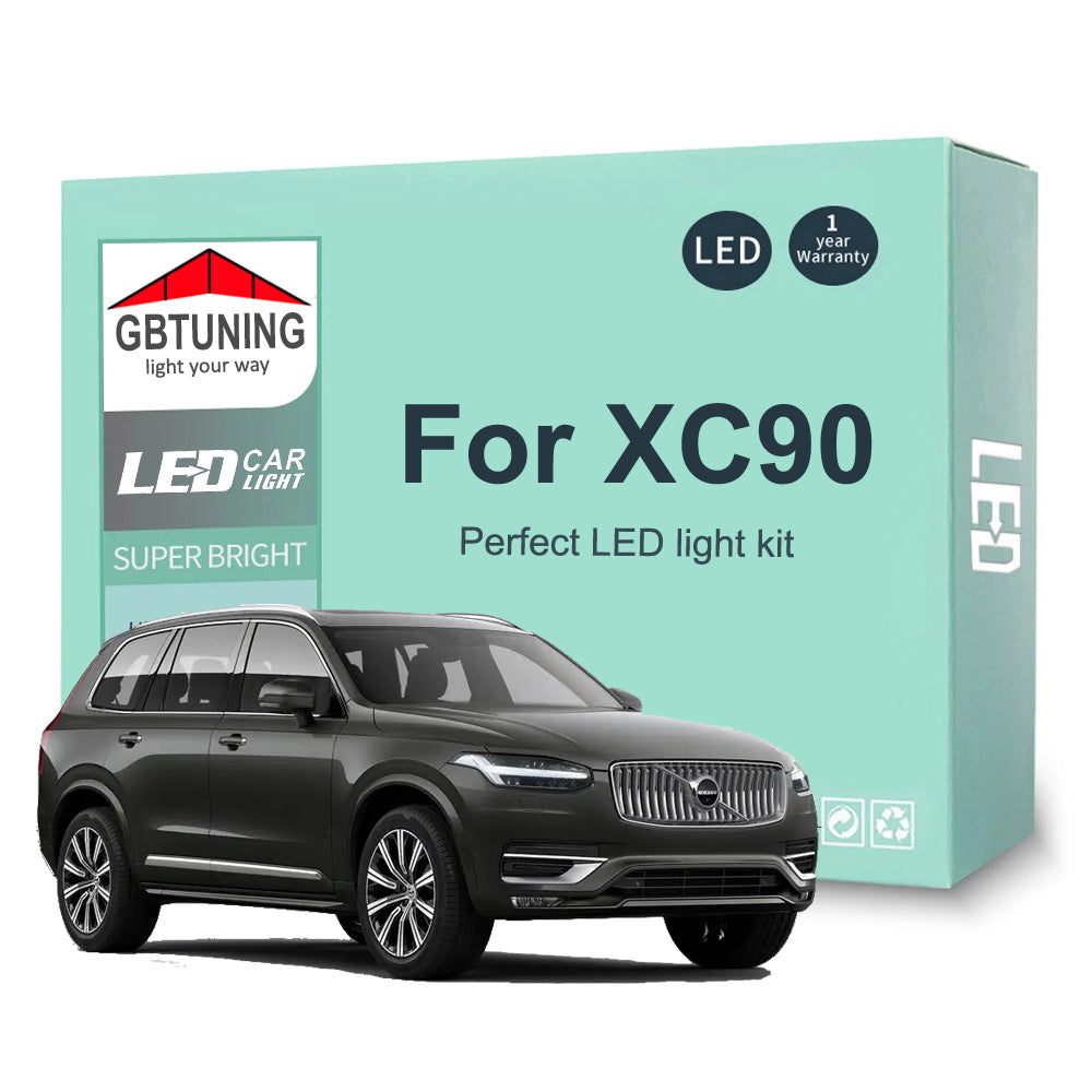 AutoGlowLED Canbus LED Interior Light Kit for Volvo XC90 2002-2014