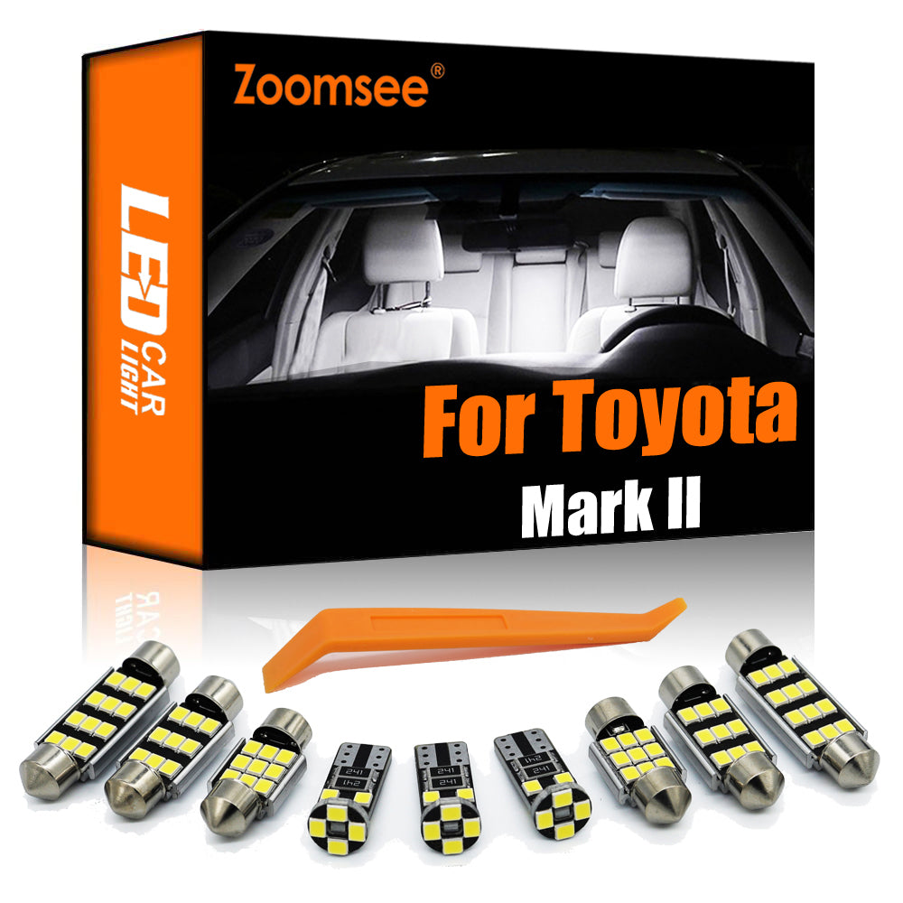 AutoGlowLED Interior LED Light Kit for Toyota Mark II 1980-2007 Canbus