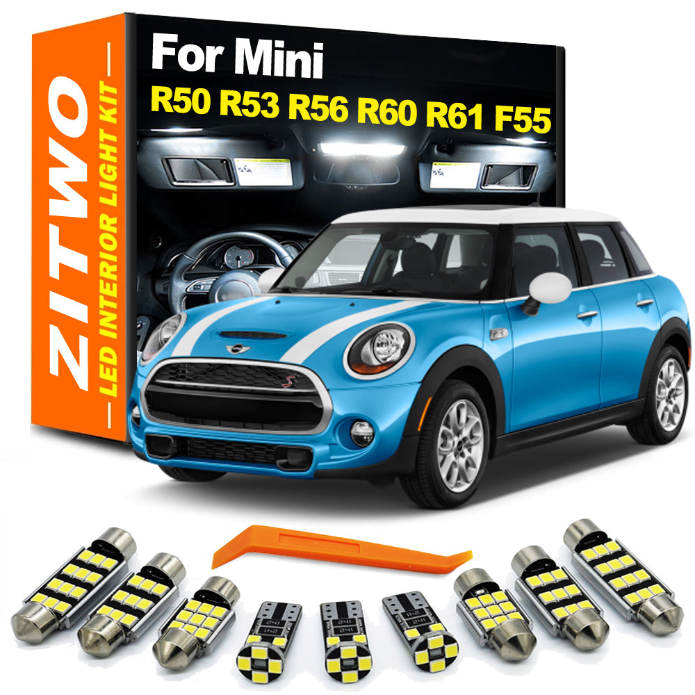 AutoGlowLED Complete LED Interior Light Kit for MINI R50 R52 R53 R55 R56 R57 R58 R59 R60 R61 F55 F56