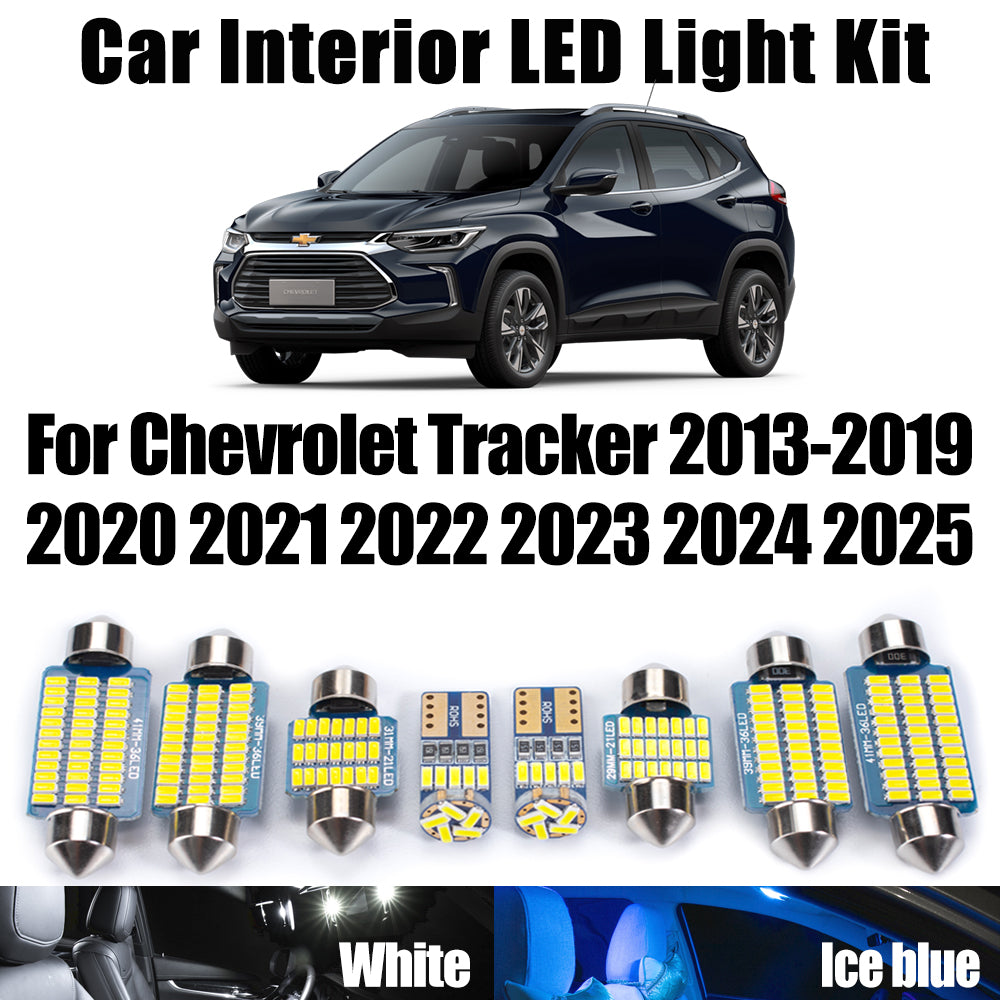 AutoGlowLED LED Interior Light Kit for Chevrolet Tracker 2013-2025 Canbus