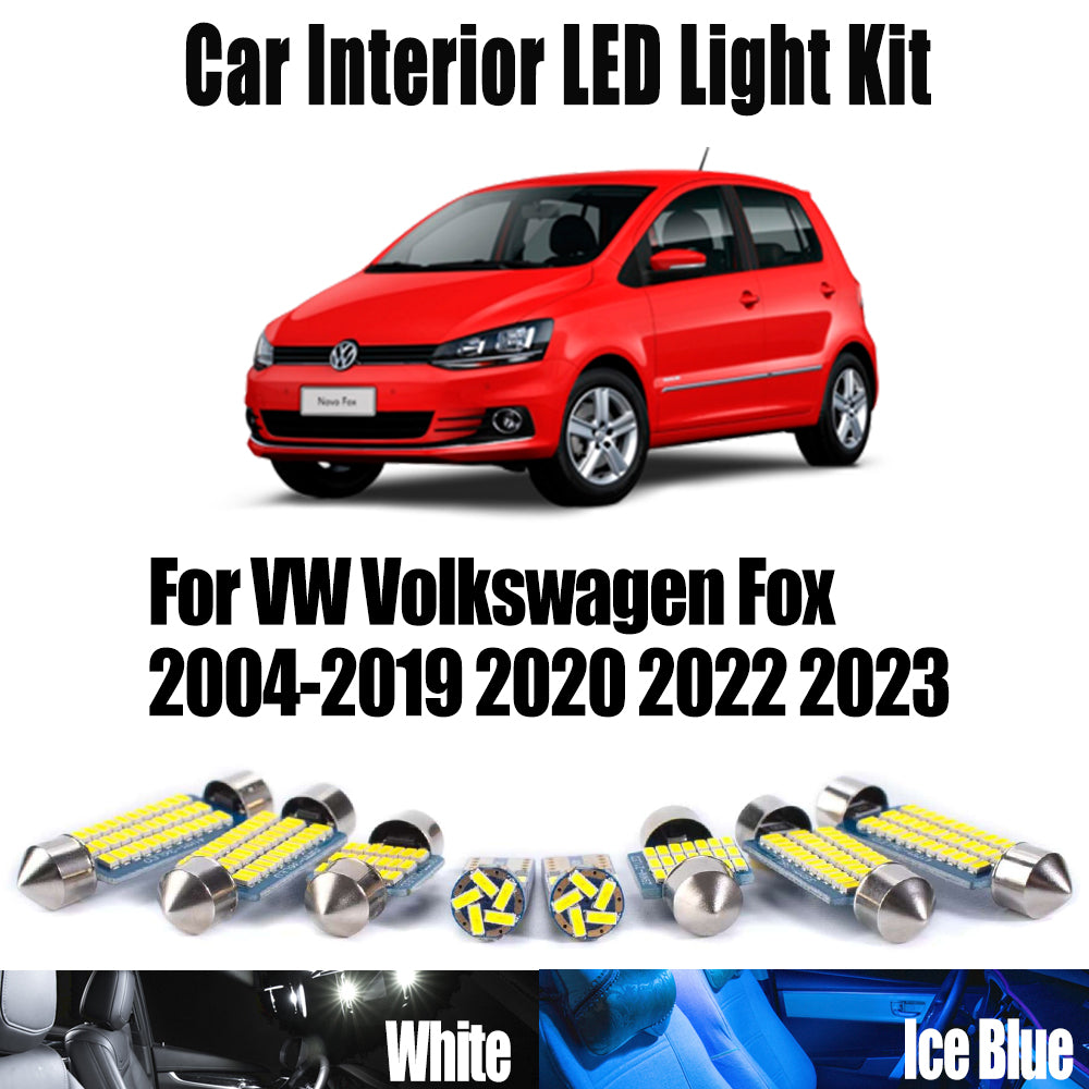 AutoGlowLED Canbus LED Interior Light Kit for VW Volkswagen Fox 2004-2023