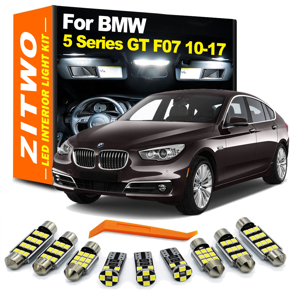 AutoGlowLED 26-Piece LED Interior Light Kit for BMW 5 Series F07 GT 2010-2017