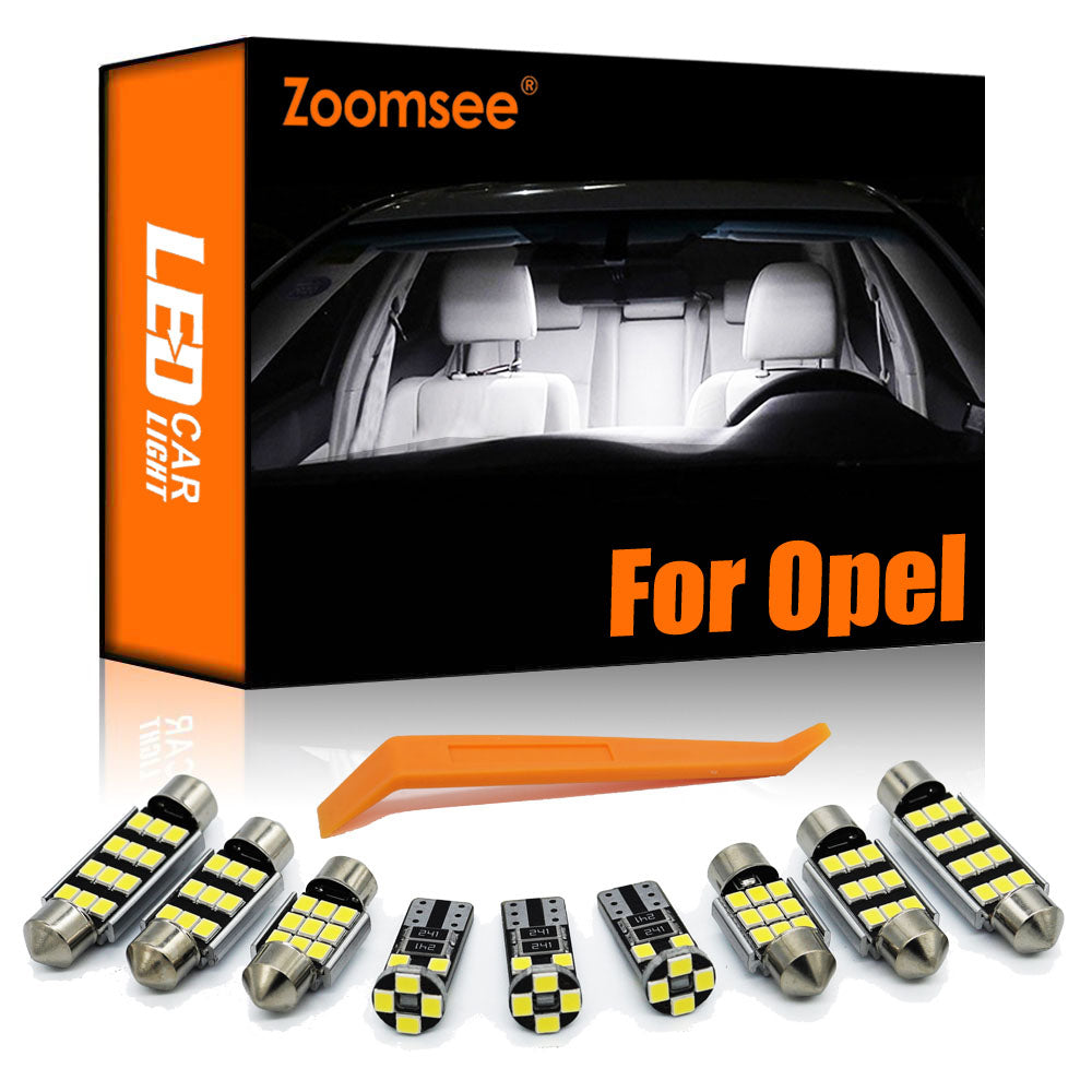 AutoGlowLED Interior LED Light Kit for Opel Vauxhall Corsa Astra Mokka Insignia