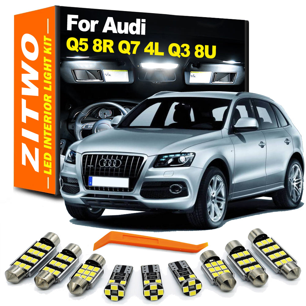 AutoGlowLED Canbus LED Interior Light Kit for Audi Q3 Q5 SQ5 Q7