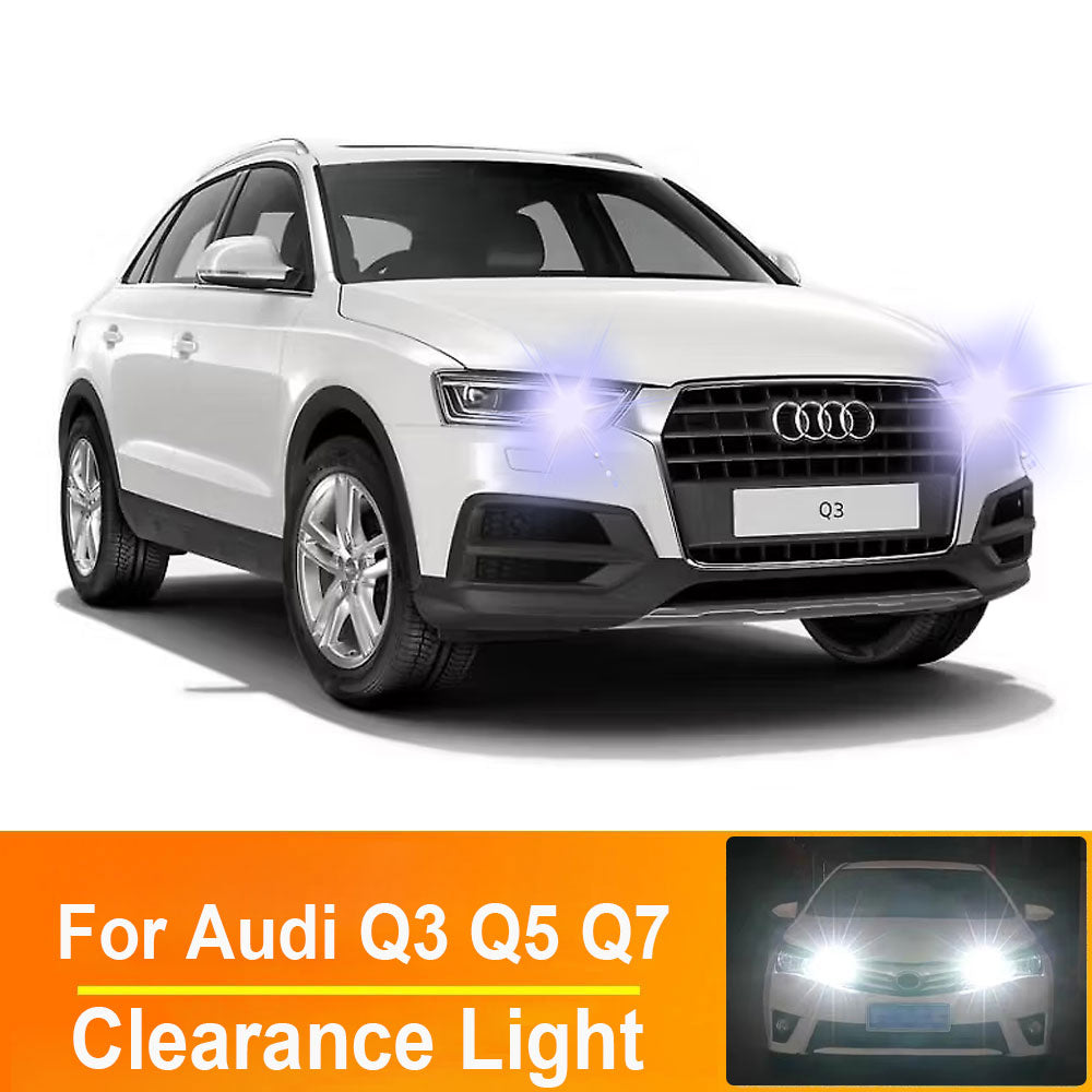 AutoGlowLED T10 W5W LED Interior Light Bulbs for Audi Q3 Q5 Q7