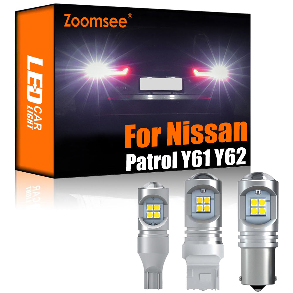 AutoGlowLED White Reverse LED Kit for Nissan Patrol Y61 Y62 2000-2019