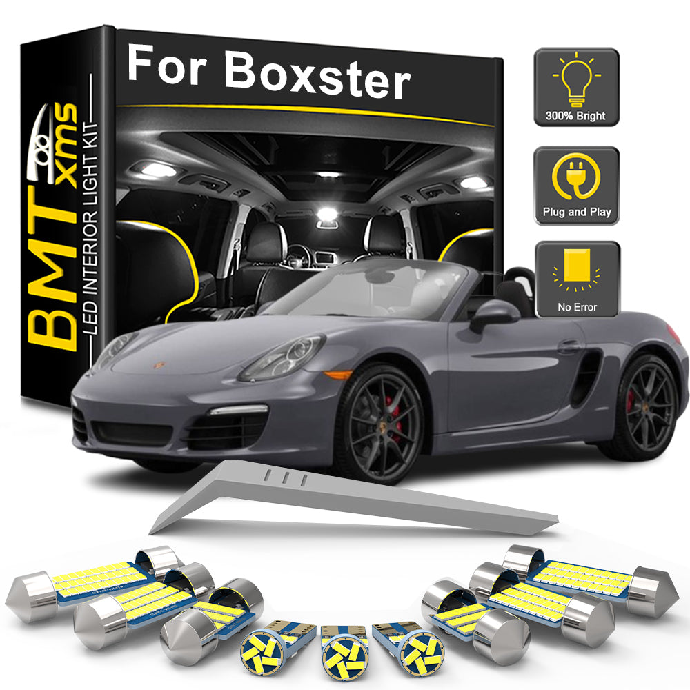 AutoGlowLED LED Interior Light Kit for Porsche Boxster 986 987 981