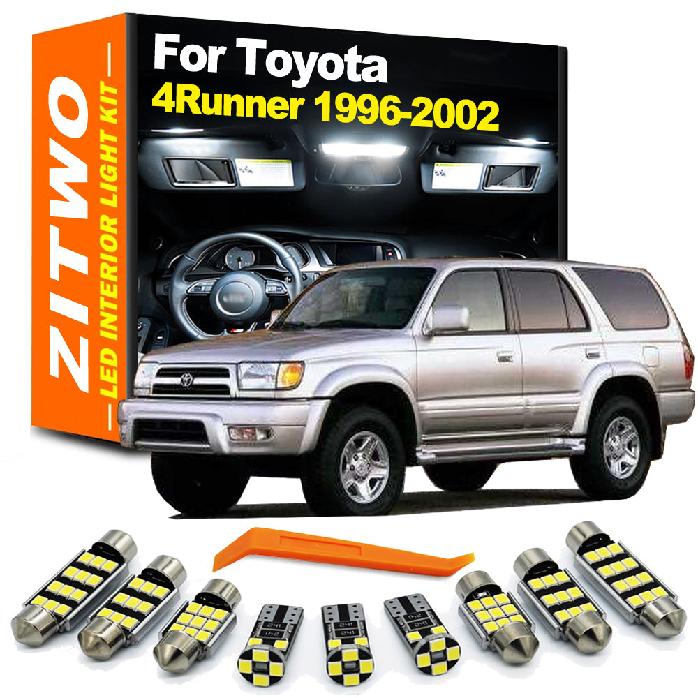 AutoGlowLED 13Pcs LED Interior Light Kit for Toyota 4Runner 1996-2002 Canbus