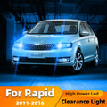AutoGlowLED LED Parking Light for Skoda Rapid NH1 NA2 NH3 2011-2016